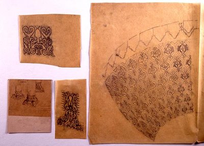 Architectural Details, from Sixteen Sketches on Tracing Paper by Carl Haag