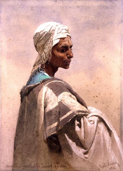 Auwatt, a Servant at the Convent of Sinai by Carl Haag