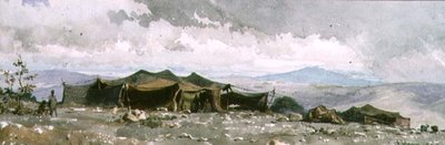 In the Camp of Agile Aglia by Carl Haag