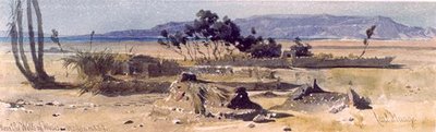Near the Wells of Moses by Carl Haag