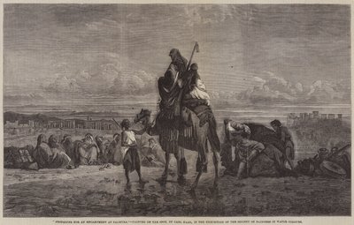 Preparing for an Encampment at Palmyra by Carl Haag