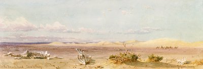 Sand Hills in the Desert, Cairo, Suez by Carl Haag