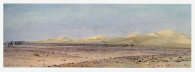 Sand Hills on the Road to Suez by Carl Haag