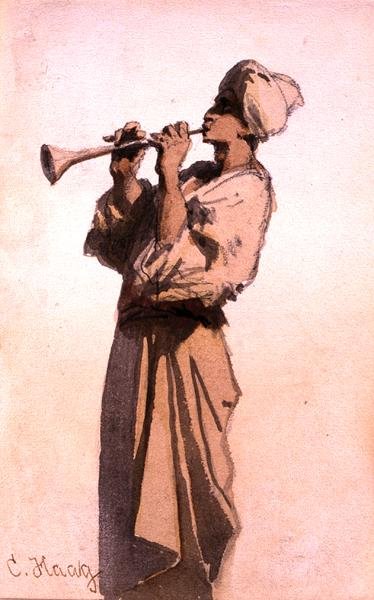 The Snake Charmer by Carl Haag
