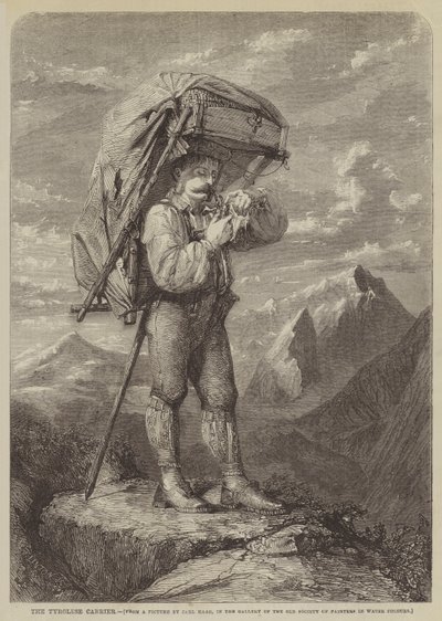 The Tyrolese Carrier by Carl Haag