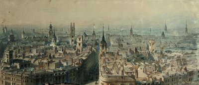View of London from Monument looking North by Carl Haag