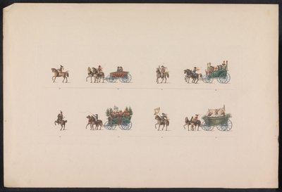 Procession at the Wedding of Princess Sophie, 1842 (plate 3) by Carl Hess