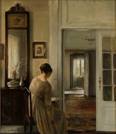 Reading. The Painter