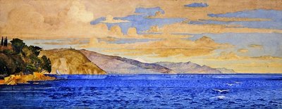 Santa Margherita and Aegeri Sea by Carl Johan Forsberg