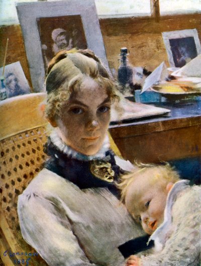 A Studio Idyll: the Artist