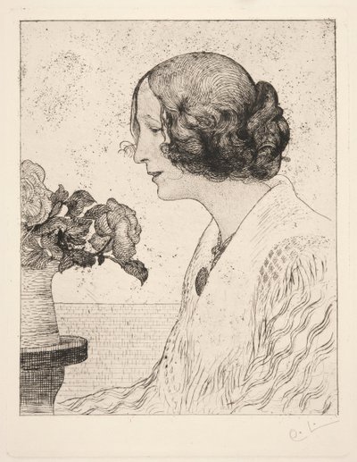 Anna Stina Alkman, née Rydell by Carl Larsson