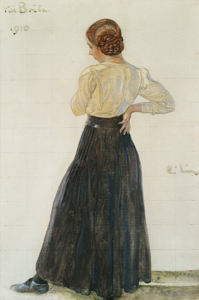 Brita by Carl Larsson