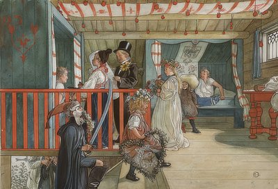 The Name Day by Carl Larsson