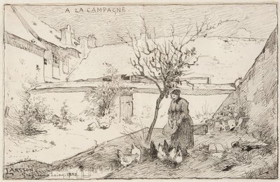 French Farmhouse by Carl Larsson