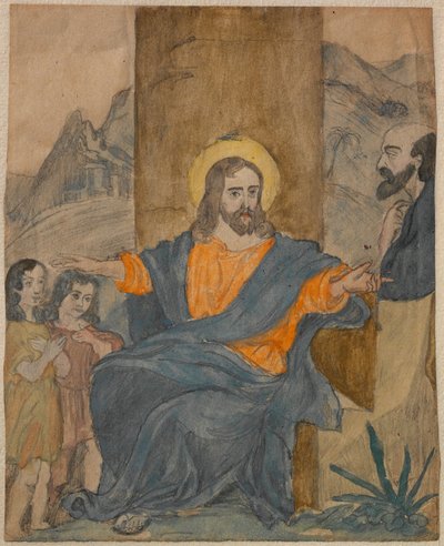 Jesus Blessing the Children by Carl Larsson