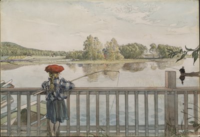 Lisbeth Angling by Carl Larsson