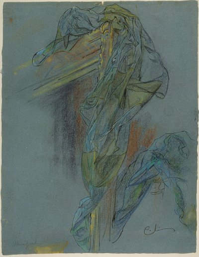 Study of a Frame and Drapery of Boucher