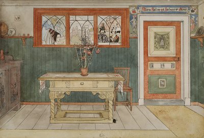 The Dining Room, from A Home series by Carl Larsson