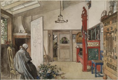 The Studio, from A Home series by Carl Larsson