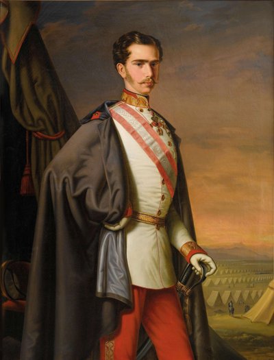 Portrait of Emperor Franz Joseph I of Austria by Carl Lemmermayer