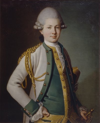 Portrait of Count Nikolay Semyonovich Mordvinov by Carl Ludwig Johann Christineck