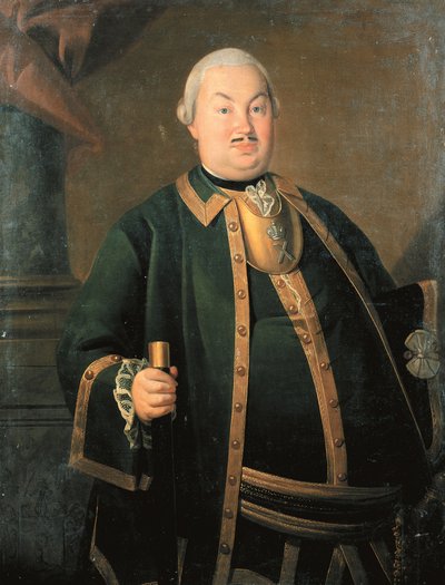 Portrait of General Fyodor Berchman by Carl Ludwig Johann Christineck