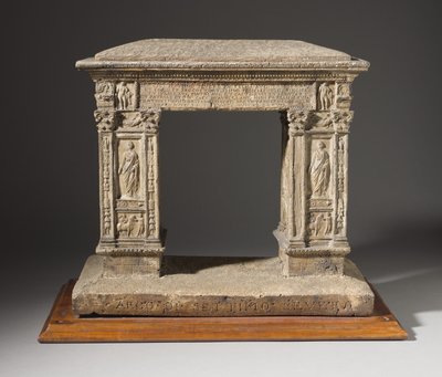 Model of the Arch of the Argentarii, c.1792-95 by Carl May