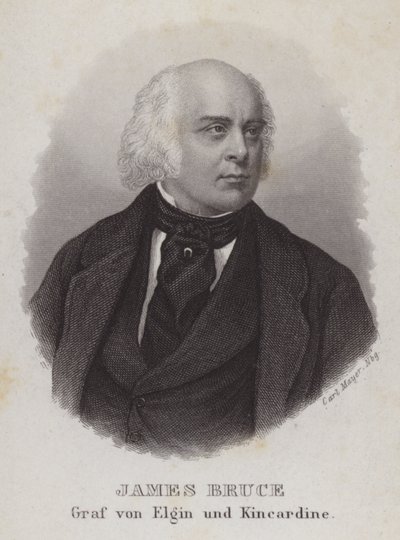 James Bruce, 8th Earl of Elgin, British colonial governor and diplomat by Carl Mayer