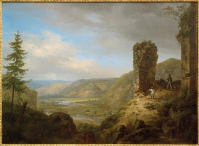 C. Morgenstern, View from the Ruins of Böckelheim Castle by Carl Morgenstern