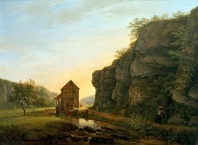 The Cutting Mill in the Lorsbach Valley at the Devil