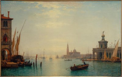 Venice, Grand Canal, View of S. Giorgio... / C. Morgenstern by Carl Morgenstern