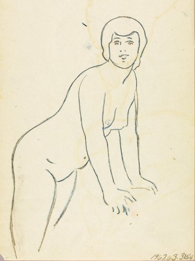 Female Nude by Carl Newman