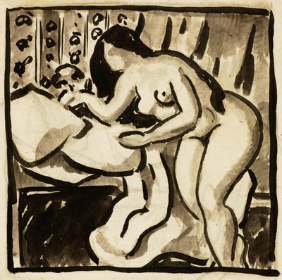 Female Nude by Carl Newman