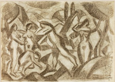 Group of Nudes by Carl Newman