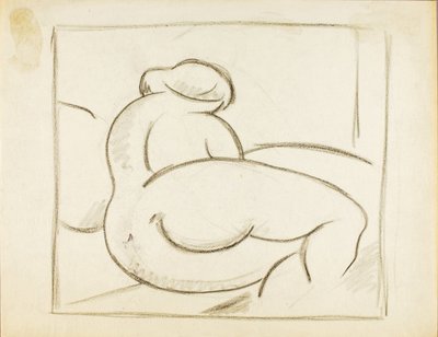 Reclining Female Nude by Carl Newman