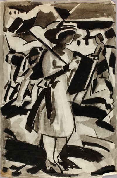 Standing Figure of a Woman by Carl Newman