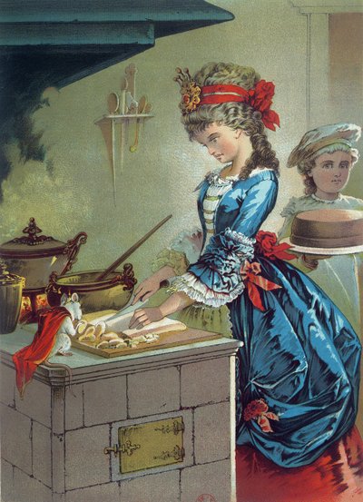 In the Kitchen, Illustration from 