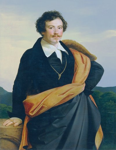 Self-Portrait by Carl Peter Goebel d. Ä.
