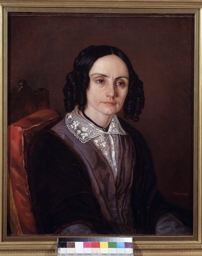Portrait of the Countess Maria N. Volkonskaya by Carl Peter Mazer