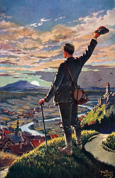 The Return of the Soldier to Home by Carl Robert Arthur Thiele