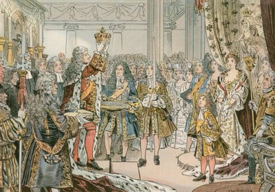 The coronation of Frederick I of Prussia in Konigsberg in 1701 by Carl Rohling