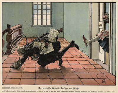 The Prussian Envoy Freiherr von Plotho by Carl Röchling