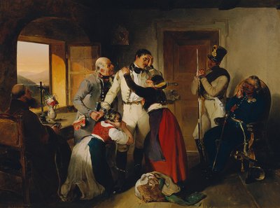 The Last Evening of a Soldier Condemned to Death by Carl Schindler