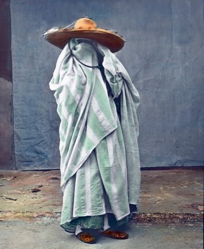 Moor fully veiled, image date: circa 1910, Carl Simon Archive by Carl Simon