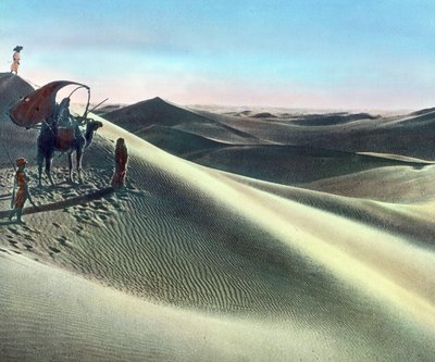 Desert View, Morocco, circa 1910. Carl Simon Archive by Carl Simon