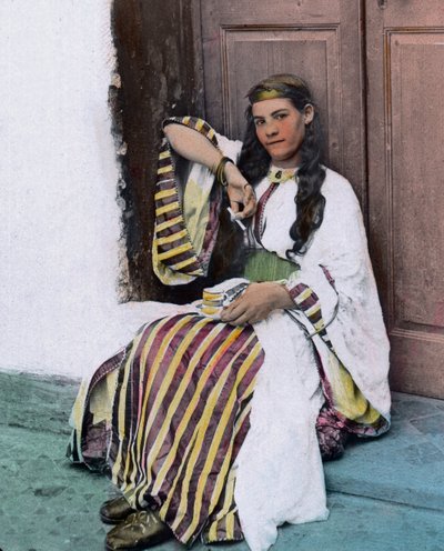 Morocco, Young Moroccan Girl by Carl Simon