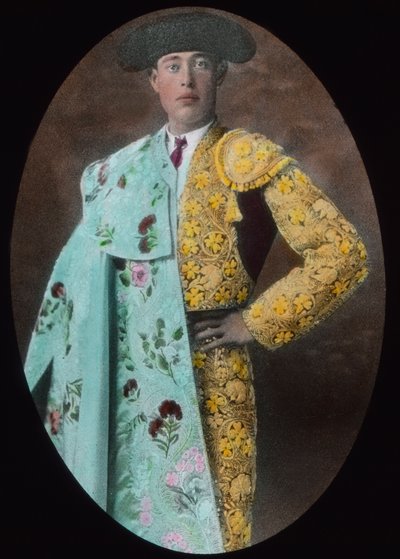 Portrait of a bullfighter, Torero, image date: 1920s-1930s, Carl Simon Archive by Carl Simon