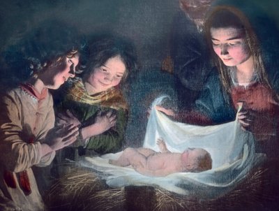 The Holy Family, circa 1900. Carl Simon Archive by Carl Simon