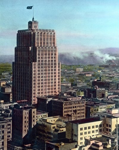 Headquarter of General Post Office in San Francisco, circa 1920 by Carl Simon
