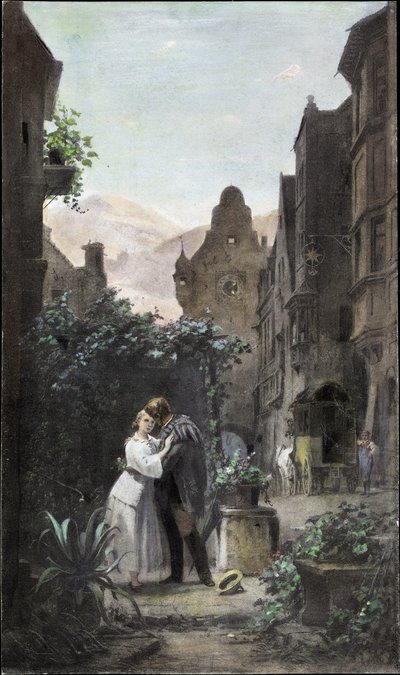 Farewell by Carl Spitzweg
